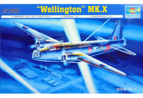 Збірна модель англійського бомбардувальника Wellington Mk.X
