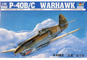 >
  Збірна модель літака
  P-40B/C Warhawk