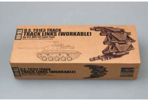 Набір траків 1/35 для американського легкого танка M41/42 США T91E3 Trumpeter 02038