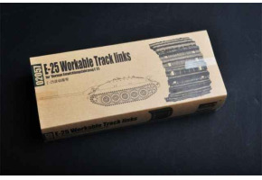 Scale model 1/35 E-25 Workable Track links Trumpeter 02057
