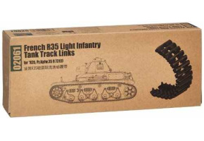 Scale plastic model 1/35 French R35 Light Infantry Tank Track Links Trumpeter 02061
