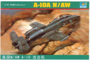 Scale model 1/32 Airplane A-10A N/AW Trumpeter 02215