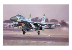 Збірна модель винищувача Су-27 Фланкер В