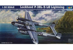 Збірна модель літака Lockheed P-38L-5-LO lightning