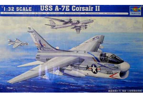 Збірна модель 1/32 Літак USS A-7E Corsair II Trumpeter 02231