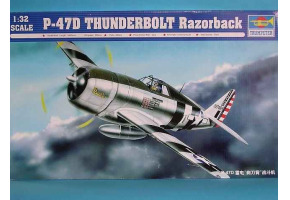 Збірна модель винищувача P-47D "Razorback"