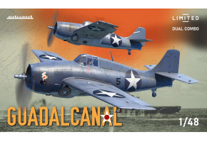 Збірна модель 1/48 Літак F4F-4 GUADALCANAL DUAL COMBO LIMITED Eduard 11170