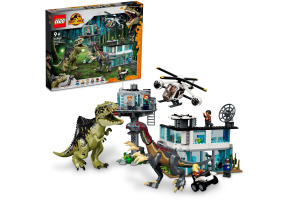 LEGO Jurassic World Attack of the Giganotosaurus and Therizinosaurus 76949