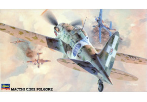 Збірна модель 1/48 Літак Macchi C.202 Folgore JT32 Хасегава 09132