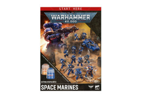 Ігровий набір Warhammer 40000 - GETTING STARTED WITH SPACE MARINES (ENG)
