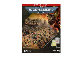 Ігровий набір Warhammer 40000 - GETTING STARTED WITH ORKS (ENG)