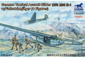 Tacticsl Assault Glider DFS 230 B-1 w/Fallschirmjäger (4 Figures)