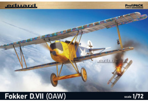 Збірна модель 1/72 Біплан Fokker D. VII (OAW) Eduard 70131