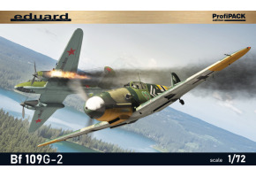 Збірна модель 1/72 Літак Messerschmitt Bf 109G-2 Eduard 70156