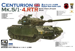 Збірна модель 1/35 Британський танк Centurion MK.5/1-4.RTR AFV Club 35328