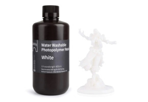 Фотополімерна смола ELEGOO Water Washable Resin "White" (Біла) 1кг