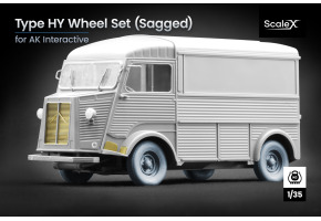 Набір коліс (з деформацією) для Type HY від AK-Interactive ScaleX WM 35032S