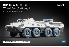 Набір коліс KI-113 для БТР-80 APC від Trumpeter та ACE ScaleX WM 72013