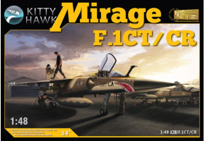 Збірна модель 1/48 Французький винищувач Mirage F.1CT/CR Zimi KH80111
