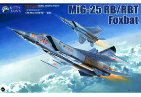 Збірна модель 1/48 Літак MIG-25 RB/RBT Foxbat Zimi KH80113
