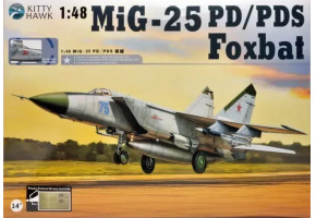 Збірна модель 1/48 Літак MIG-25 PD/PDS Foxbat Zimi KH80119