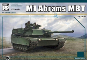 Збірна модель 1/35 Американський танк M1 Abrams Zimi PH35030