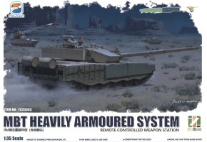 Збірна модель 1/35 Китайський ZTZ-99A MBT (REMOTE CONTROLLED WEAPON STSTION) Zimi TC35003