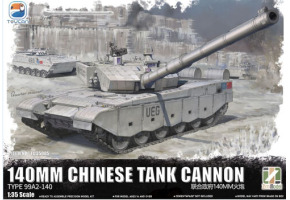 Збірна модель 1/35 Китайський ZTZ-99A MBT (140MM CHINES TANK CANNON UEG) Zimi TC35005