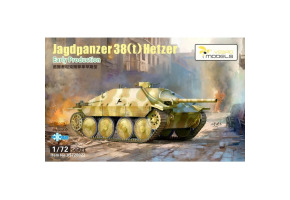 Збірна модель 1/72 САУ Jagdpanzer 38(t) Hetzer раннє виробництво Vespid Models VS720022