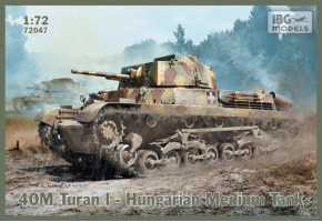 Сборная модель венгерского среднего танка 40М Туран IN