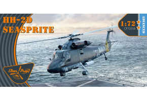 Сборная модель вертолет 1/72 HH-2D Seasprite Clear Prop 72018