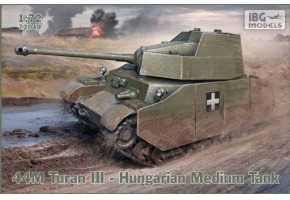 Сборная модель венгерского среднего танка 44М Туран III