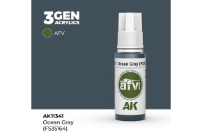 Акрилова фарба OCEAN GRAY / Океанічний - сірий - AFV (FS35164) АК-interactive AK11341