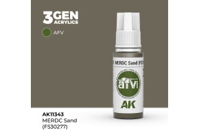Акрилова фарба MERDC SAND Камуфляж піщаний - AFV (FS30277) АК-interactive AK11343