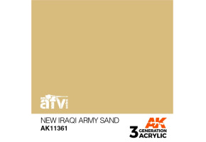 Acrylic paint NEW IRAQI ARMY SAND– AFV AK-interactive AK11361