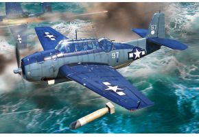 Збірна модель 1/72 Літак TBF-1C Avenger HobbyBoss 87275