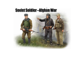Збірна модель 1/35 радянський солдат – Афганська війна Trumpeter 00433