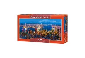 Puzzle "Hong Kong twilight" 600 pieces