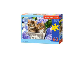 Puzzle "Cute kittens" 60 pieces