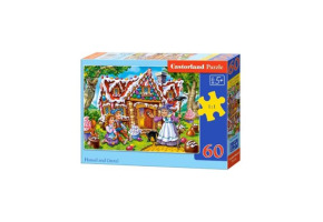 Puzzle "Hansel and Gretel" 60 pieces