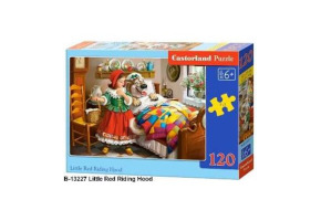 Пазл  "Красная шапочка и волк" 120 шт