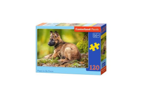 Пазл "Цуценя в лісі" 120 шт