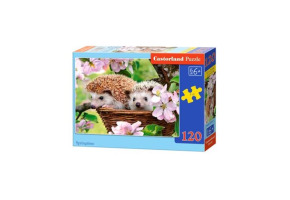 Пазл  "Ёжики" 120 шт