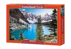 Пазл JEWEL OF THE ROCKIES, CANADA - Перлина скелястих гір, Канада 1000 шт