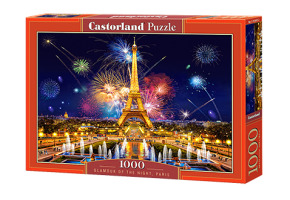 Пазл GLAMOUR OF THE NIGHT, PARIS - Гламур ночі, Париж 1000 шт