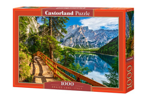 Пазл BRAIES LAKE, ITALY - Озеро Брейс, Італія 1000 шт