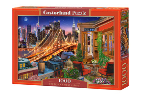 Пазл BROOKLYN BRIDGE LIGHTS - Бруклинские мостовые огни 1000 шт