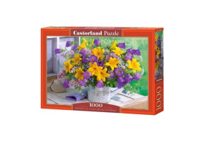 Пазл Букет лилий и колокольчиков 1000 шт