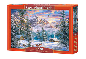 Пазл MOUNTAIN CHRISTMAS - Рождество в горах 1000 шт