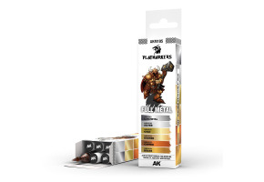 Marker Set - Full Metal (6 pcs.) AK-interactive AKM105
